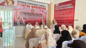 Bahas Strategi Pemenangan, Ketua Gerindra Soppeng Kumpulkan Bacalegnya
