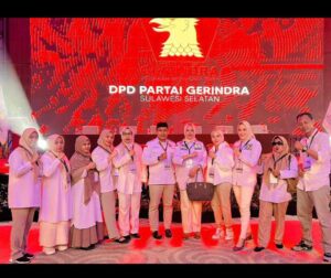 Boyong Kader dan Bacaleg, Henny Latif Hadiri Rapat Konsolidasi Gerindra Sulsel