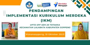 Implementasi Kurikulum Merdeka, SDN 20 Totakka Akan Cetak Generasi Kreatif dan Berpotensi di Masa Depan