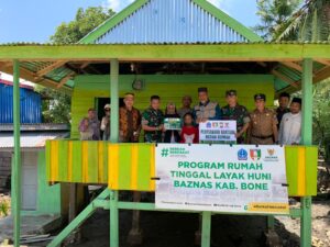 Serius Melayani Umat BAZNAS Bone Resmikan Rumah Tinggal Layak Huni Ke 110 Untuk Warga Miskin