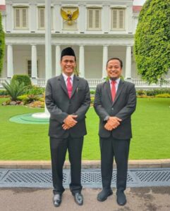 Andi Sudirman Hadiri Pelantikan Menteri Pertanian Andi Amran Sulaiman