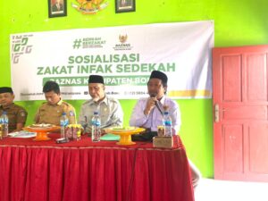 Melalui Sosialisasi BAZNAS Bone Menyadarkan Masyarakat Tentang Pentingnya Membayar ZAKAT