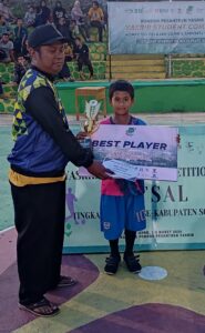 Armansyah, Siswa Kelas 5 SDN 14 Pangempange, Sabet Gelar BEST Player di Yasrib Student Competition Futsal