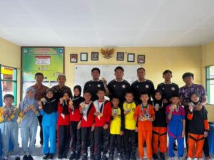 SDN 56 Madining Berlaga di Pertandingan Olahraga Antar SD dalam Rangka Hardiknas