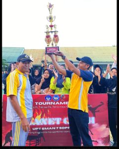 SMP Negeri 4 Lilirilau Juara Umum Tournament SMANET CUP II 2024