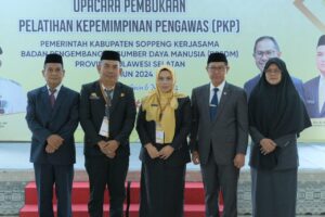 Soppeng Tingkatkan Kompetensi Pejabat Pengawas Melalui Pelatihan Kepemimpinan