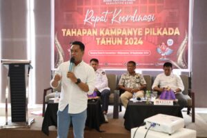 Bawaslu Hadiri Rakor Tahapan Kampanye Pilkada 2024