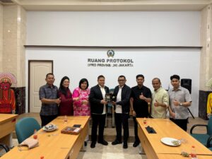 Yasir Machmud Beserta Anggota Badan Musyawarah DPRD SULSEL Kunjungan Ke DPRD DKI Jakarta