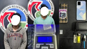 Personel Satres Narkoba Polres Bone Tangkap 2 Pelaku Penyalahgunaan Sabu, 0,18 Gram Diamankan