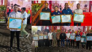 Menteri Pertanian dan Bupati Bone Apresiasi Lurah Berprestasi dalam Lomba Kebersihan Kantor HJB ke-695