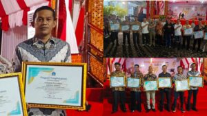 Menteri Pertanian,Bupati Dan Kapolres Bone Apresiasi KAPOLSEK dalam Lomba Kebersihan Kantor HJB ke-695