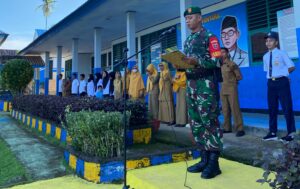 TNI Masuk Sekolah, Kodim 1407/Bone Tanamkan Nilai Kebangsaan pada Generasi Muda