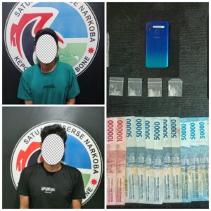Satres Narkoba Polres Bone Kembali Tangkap Penggiat Sabu, Kembangkan Kasus Hingga Bone Selatan