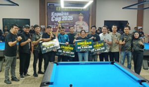 The Sultan Pool & Cafe Catat Sejarah Lewat Kapolres Cup 2025 Jadi Turnamen Biliar Terbesar di Bone