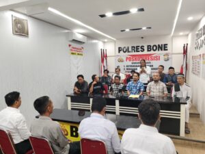 FORBES Anti Narkoba Audiens Ke Kapolres Bone Serukan Kolaborasi Melawan Narkoba Hingga ke Desa