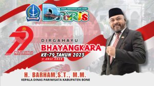 Selamat HUT Bhayangkara ke-79, Sinergi Polri dan Pariwisata Bone Wujudkan Destinasi Aman dan Nyaman