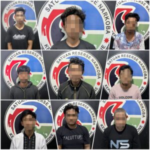 Rentetan Kasus Narkoba Terungkap, 9 Pelaku Diciduk Polres Bone dalam Sepekan