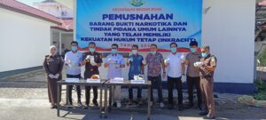 360 Gram Narkotika Dimusnahkan, Forbes: Pencegahan Harus Sejalan dengan Penindakan