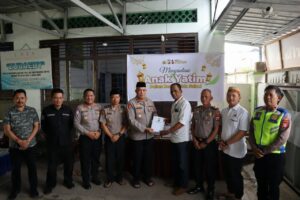 Semarak Ramadhan, Polres Bone Santuni Anak Yatim di Panti Asuhan Zubaedy