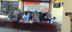 Pemusnahan 3,2 Kg Sabu di Polres Pinrang, Nilai Capai Rp 3,8 Miliar