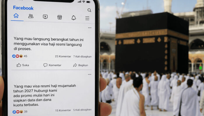 Waspada Penipuan Visa Haji, Akun Facebook Tawarkan Keberangkatan Instan dan Visa Mujamalah