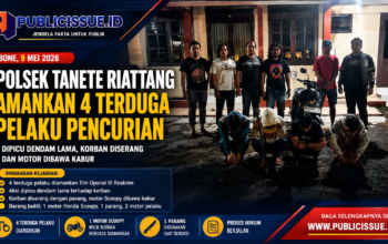 Bawa parang saat beraksi, empat terduga pelaku pencurian diciduk polisi