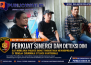 Pengamanan Humanis Satintelkam Polres Bone Sukses Cegah Konflik Pilkades PAW
