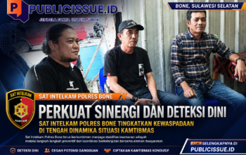 Pengamanan Humanis Satintelkam Polres Bone Sukses Cegah Konflik Pilkades PAW
