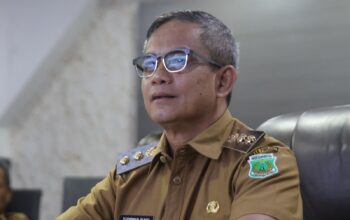 Pemkab Pinrang mengikuti peluncuran panduan dan bahan ajar pendidikan antikorupsi bersama KPK ,kemendikdasmen serta Kemendagri secara Virtual