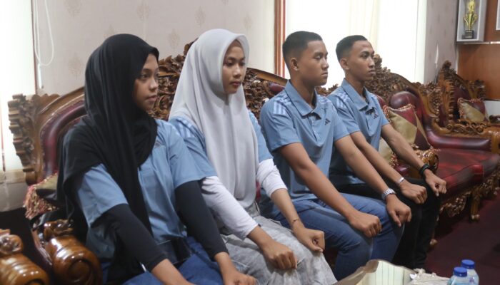 Sekda Pinrang Resmi Lepas 4 Calon Anggota Paskibra Tingkat Provinsi 2026