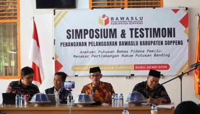 Bawaslu Soppeng Kuliti Putusan Bebas Kasus Pidana Pemilu 2024