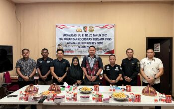Satreskrim Bekali Penyidik Dan PPNS, Polres Bone Sosialisasi KUHAP 2025