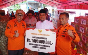Banjir Bone Telan Korban Jiwa, Gubernur Sulsel Turun Langsung ke Lokasi