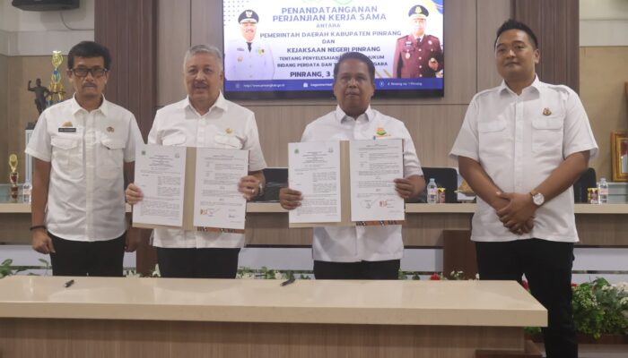Pemkab Pinrang Gandeng Kejari, Perkuat Pendampingan Hukum untuk Dukung Tata Kelola Pemerintahan