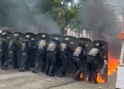 Bentrokan Warga dan Polisi Warnai Pengukuran Lahan Eksekusi di Bone