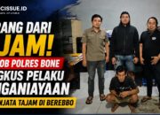 Kurang dari Delapan Jam, Resmob Polres Bone Ringkus Pelaku Penganiayaan Bersenjata Tajam di Berebbo