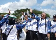 Porsenijar PGRI Sulsel Dibuka Kontingen Pinrang Unjuk Gigi Dipimpin Langsung Bupati Irwan Hamid