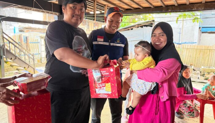 IWO Pinrang Gandeng Dinsos dan Tagana, Salurkan Bantuan untuk Perempuan dan Anak Kurang Mampu