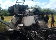 Misteri Pembakaran Combine Harvester Rp300 Juta di Bone, Polisi Kumpulkan Petunjuk