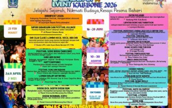 Bone Luncurkan Calendar of Event 2026, Puluhan Festival Siap Dongkrak Wisata dan Ekonomi Daerah