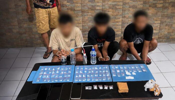 Diduga Jaringan Peredaran Sabu Antar Kabupaten Terbongkar, Polsek Lamuru Sita 87 Paket Sabu Siap Edar