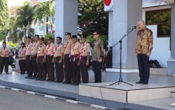 Menuju Jambore Nasional XII, Bupati Irwan: Jadilah Duta Terbaik Kabupaten Pinrang