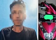 Modus Pinjam Motor, Pria Asal Manado Ditangkap Usai Diduga Gelapkan Honda Beat di Bone