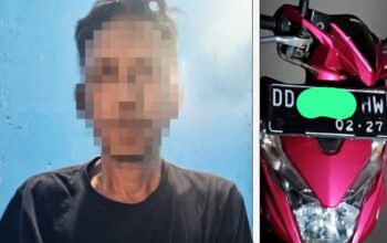 Modus Pinjam Motor, Pria Asal Manado Ditangkap Usai Diduga Gelapkan Honda Beat di Bone