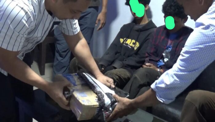 Satresnarkoba Polres Bone Gagalkan Peredaran 520 Gram Ganja yang Dikirim Lewat Ekspedisi