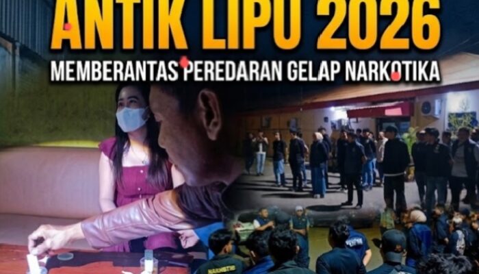 Operasi Antik Lipu 2026 di Bone Sasar Tempat Hiburan, Polisi Temukan Sajam hingga Busur