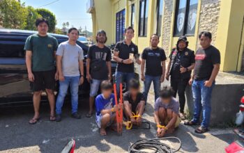 Kabel Senilai Rp2,5 Miliar Diduga Dicuri, Tiga Pemuda Diamankan TIM URC RESMOB Bone