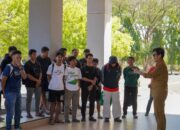 Lepas Tim Piala Gubernur, Sekda Pinrang Titip Pesan: Jaga Nama Baik Daerah