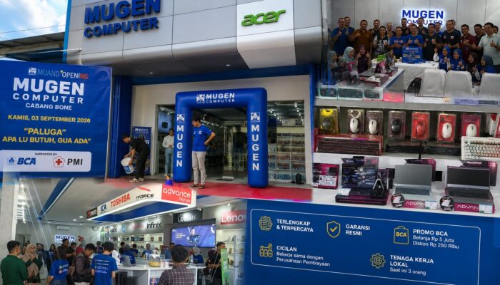 Tak Sekadar Jual Komputer, Mugen Computer Hadirkan Konsep “Apa Lu Butuh, Gua Ada”