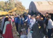 13 Rumah Dilalap Api, FORBES Bersama Jamaah Hadir Bawa Bantuan untuk Warga Sanrangeng